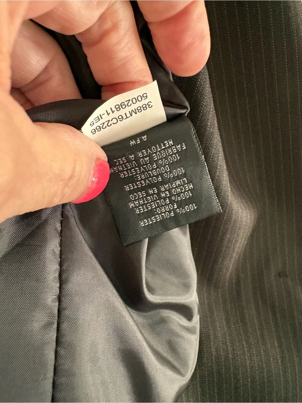 Kasper Black Pinstripe Women's Suit Jacket & Pants